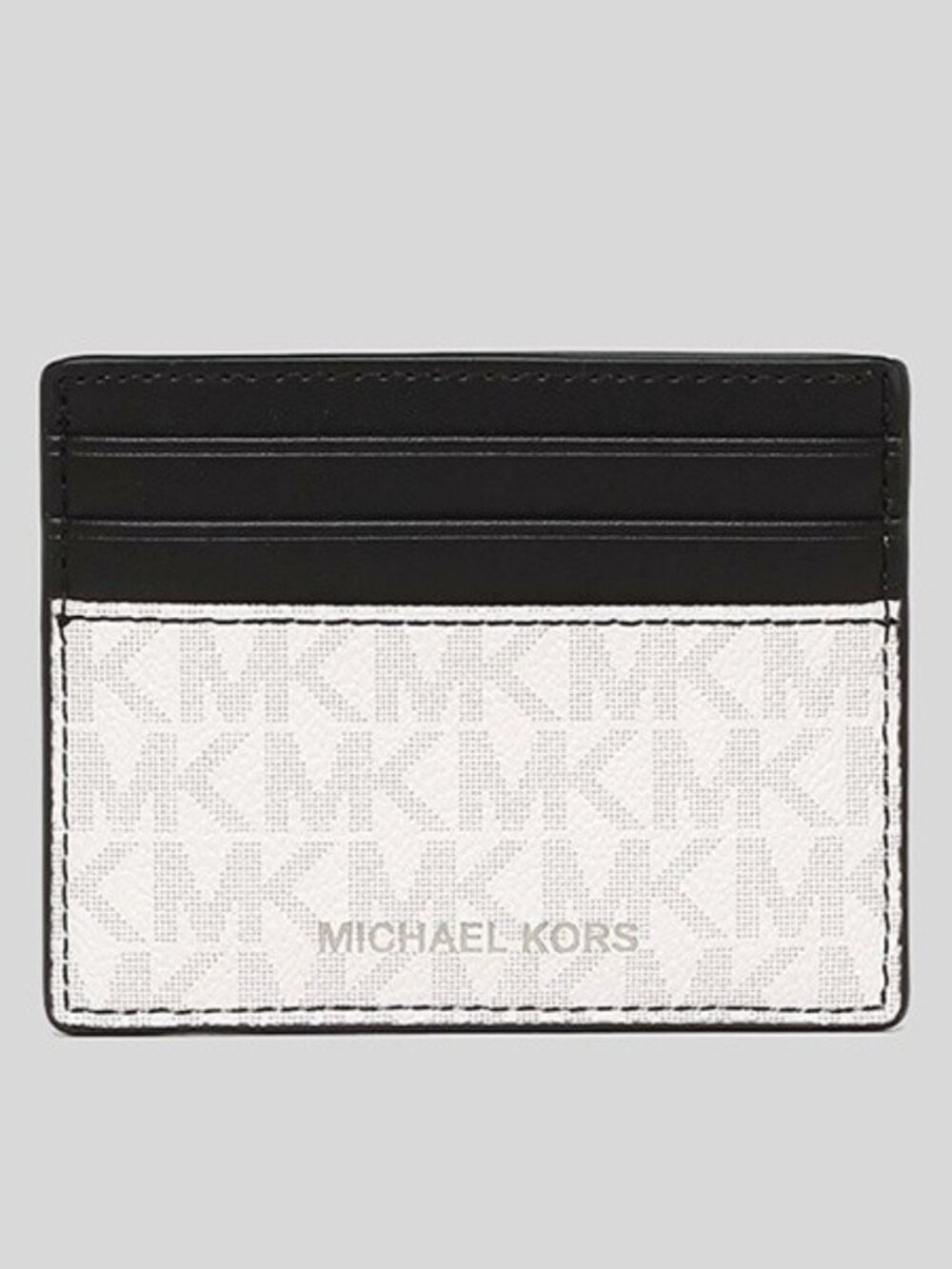 Michael Kors Cooper Signature Logo Tall Card Case NWT - Picture 1 of 6